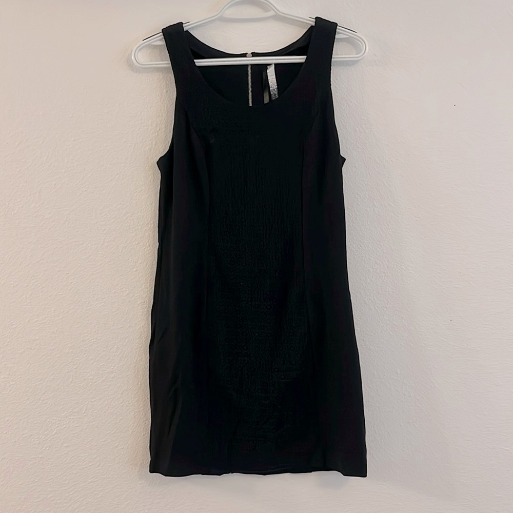 Kensie Tank Bodycon Black Dress